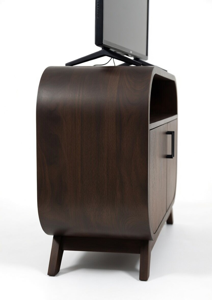 dakshyani sheesham wood retro round corner tv cabinet dakshyani sheesham wood retro round corner tv cabinet