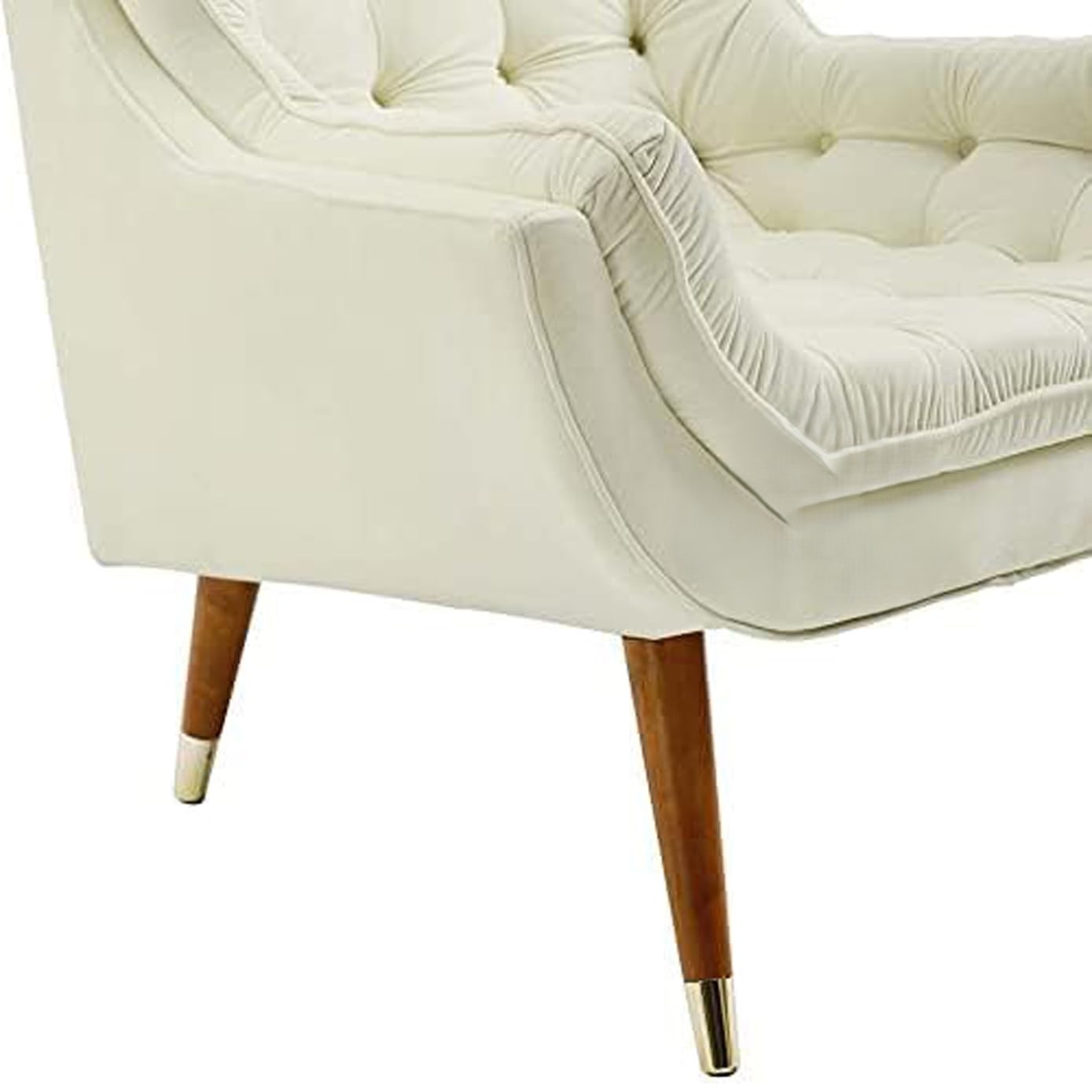 dakshyani handicraft mid century modern tufted wing chair dakshyani handicraft mid century modern tufted wing chair