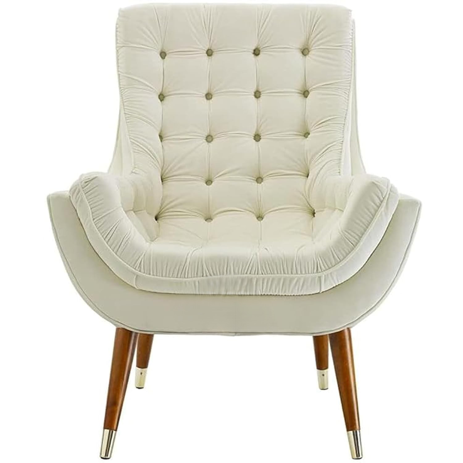 dakshyani handicraft mid century modern tufted wing chair dakshyani handicraft mid century modern tufted wing chair