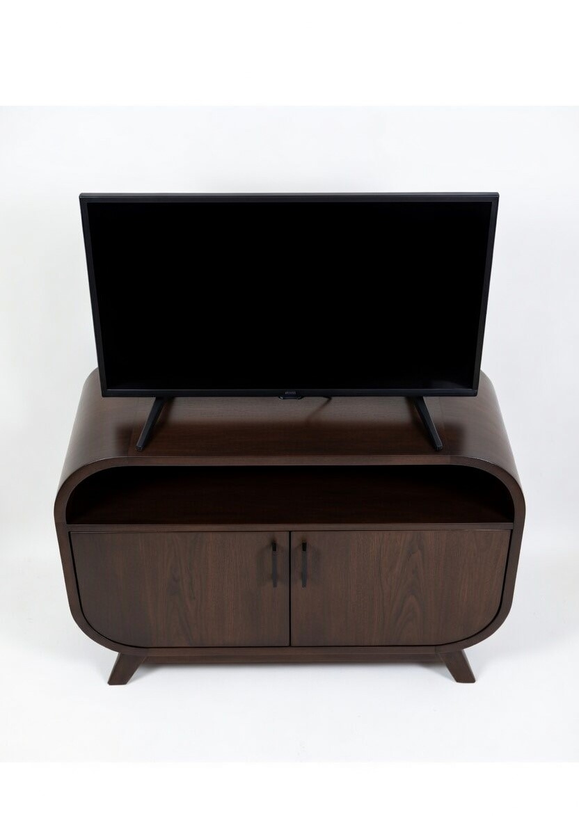 dakshyani sheesham wood retro round corner tv cabinet dakshyani sheesham wood retro round corner tv cabinet